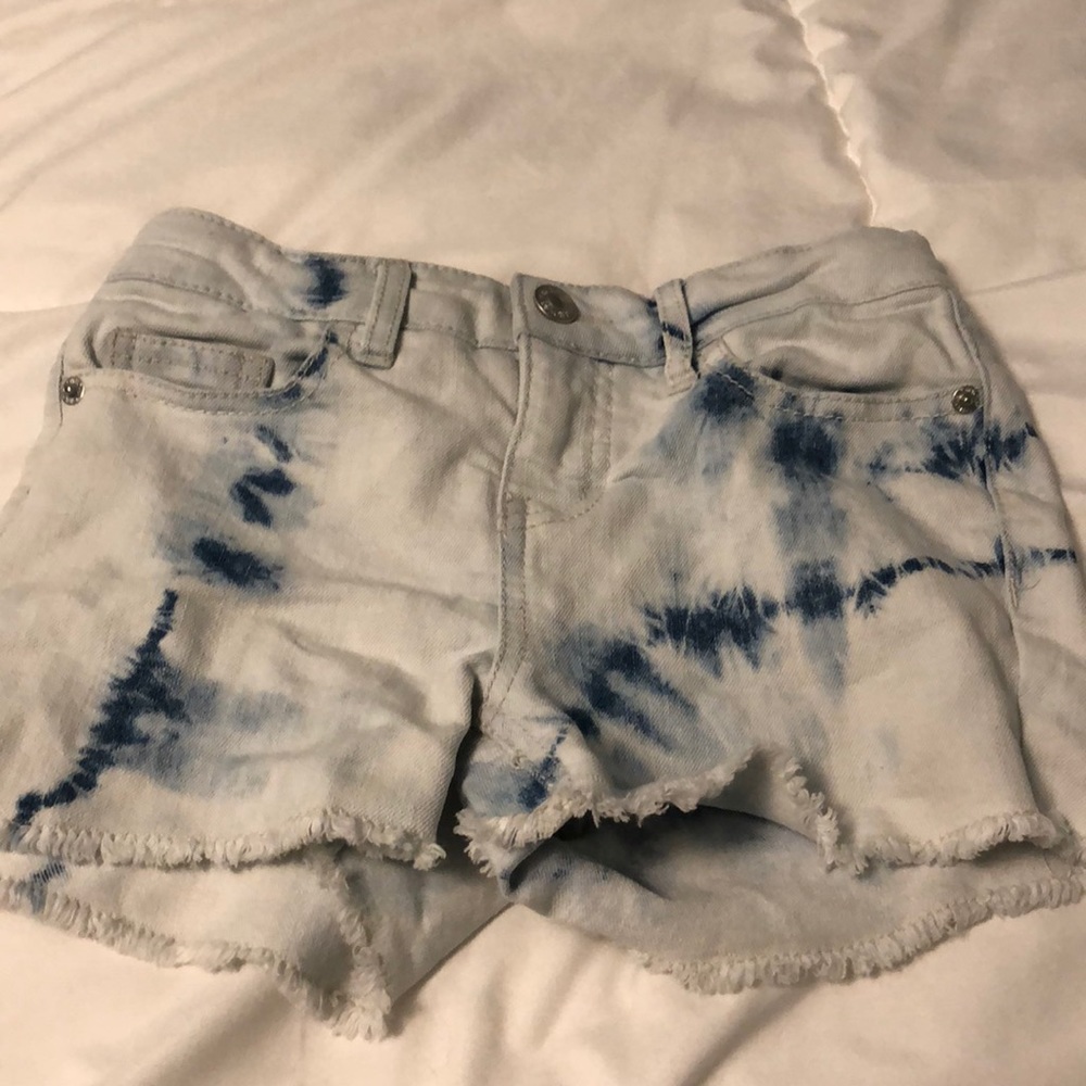 Target Tye Dye Jean Shorts